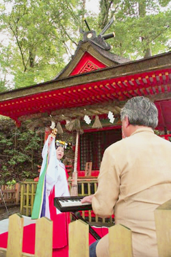 ♪2020 5月28日（木）（和歌山 中辺路　「高原熊野神社」奉納演奏